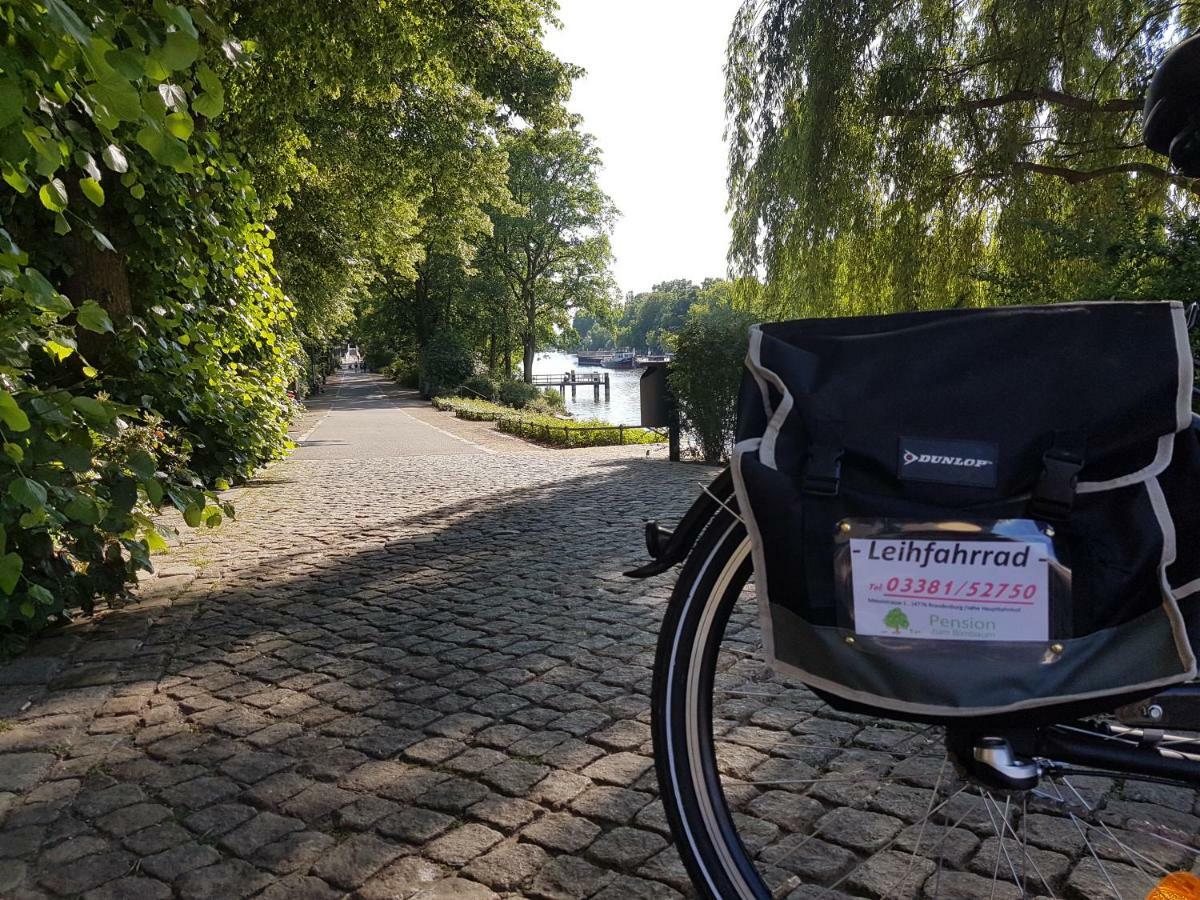 Pension Zum Birnbaum 브란덴부르크 외부 사진
